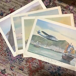 Vintage Historic flights of the Pan Am clipper for each
